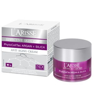 L'arisse - Anti-wrinkle cream - Crema anti-aging pentru varsta 70+ cu PhytoCellTec Argan si Silica - Img 1