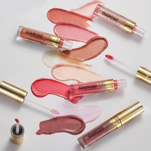 Luciu de buze Eveline Diamond Glow Lip Luminizer 15 Sugar Rush - Img 3