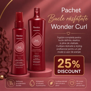 Pachet Bucle rasfatate Wonder Curl