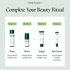 Purito Seoul - Wonder Releaf Centella Soothing Cream - Crema de fata calmanta cu extract de Centella Asiatica, 50 ml - Img 6