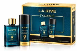 Set cadou La Rive Colossus pentru barbati - Apa de toaleta 90 ml si deodorant 150 ml