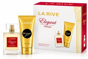 Set cadou La Rive Elegant Woman - Apa de parfum 100 ml si gel de dus 100 ml