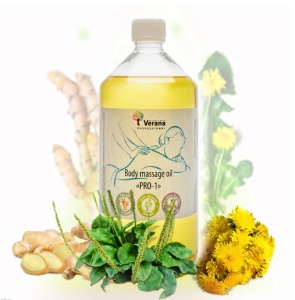 Ulei de masaj corporal Neutru PRO-1 (fara aroma) 1L