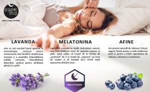 Unt de corp pentru somn linistit Organic Shop cu lavanda, afine si melatonina - 250 ml - Img 6