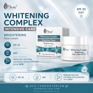 Whitening complex Brightening face cream SPF 30 - Crema de zi pentru uniformizare ten cu pete pigmentare - SPF 30 - Img 3