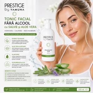 YAMUNA Prestige – Tonic facial fara alcool