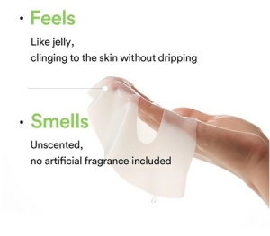 Abib – Collagen Gel Mask Heartleaf Jelly – Masca hidrogel calmanta cu Heartleaf si colagen vegan – 35 g - Img 4