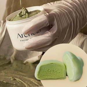 Arencia - Fresh Green Rice Mochi Cleanser - Pasta hidratanta de curatare cu pudra de orez verde, 120 g - Img 5
