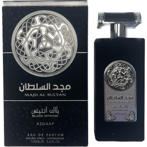 Asdaaf Majd Al Sultan Black Intense 100 ml, Apă de parfum barbatesc