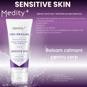 Balsam calmant pentru corp Medity+, 200 ml - Img 2