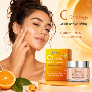 C+ Strategy Multi-active lifting - Crema cu efect de lifting si tonifiere cu Vitamina C + Astaxantina - Img 2