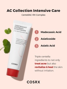 COSRX – AC Collection Lightweight Soothing Moisturizer – Crema hidratanta lejera pentru ten acneic - Img 4