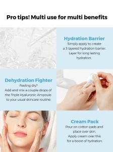 COSRX – Hydrium Triple Hyaluronic Moisture Ampoule – Ser intensiv cu trei tipuri de acid hialuronic - Img 11