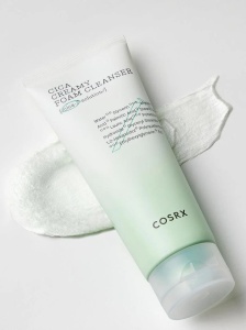 COSRX – Pure Fit Cica Creamy Foam Cleanser – Spuma de curatare calmanta cu textura cremoasa - Img 2