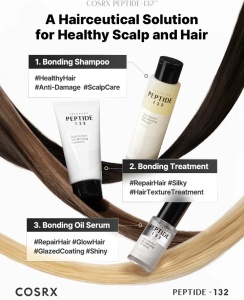 COSRX - PEPTIDE-132 Bonding Treatment - Tratament fortifiant și reparator pentru toate tipurile de păr - Img 11