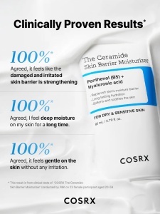 COSRX - The Ceramide Skin Barrier Moisturizer - Crema hidratanta cu ceramide pentru protectia barierei pielii, 80 ml - Img 2