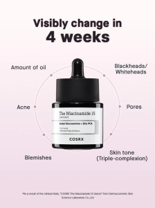 COSRX The Niacinamide 15 Serum – Ser cu 15 % niacinamida pentru controlul sebumului - Img 5