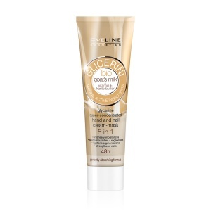 Crema de maini & unghii Eveline cu Glicerina si lapte de Capra -100 ml