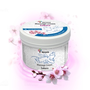 Crema de masaj Sakura (Flori de cires japonez)