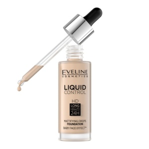 Fond de ten cu pipeta Eveline Liquid Control Porcelain - Nr. 01 - Img 2