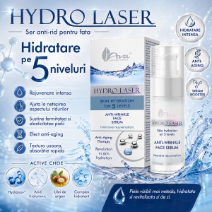 Hydro Laser - Ser antirid hidratant pentru ten matur - Img 3