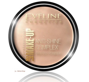 Pudra compacta Art-Make Up Anti-Shine Complex, 34 MEDIUM BEIGE