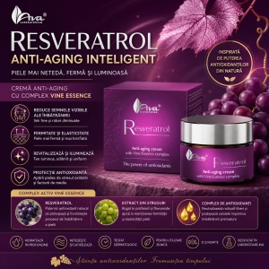 Resveratrol - Crema anti-imbatranire cu complex din extract de vin - Img 3