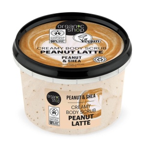Scrub de corp Organic Shop cu alune si unt de shea 250 ml