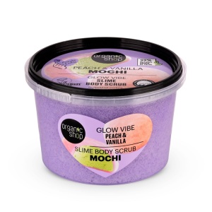 Scrub de corp Organic Shop cu piersica si vanilie 250 ml