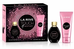 Set cadou La Rive Touch of Woman - Apa de parfum 90 ml si gel de dus 100 ml