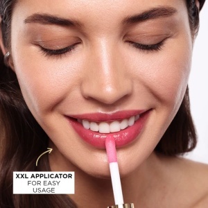 Ulei de buze Eveline Celebrity Lips High Gloss - Nr 02 Rose - Img 7