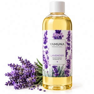 Ulei de masaj cu LAVANDA – Yamuna – din plante 1 L