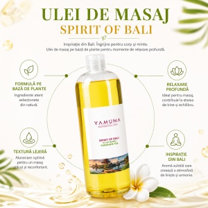 Ulei de masaj Spirit Of Bali Yamuna 1 L - Img 2