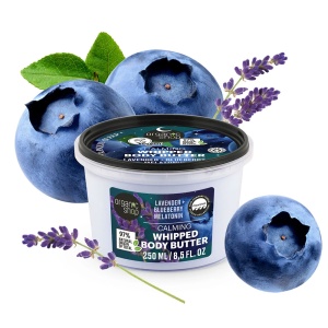 Unt de corp pentru somn linistit Organic Shop cu lavanda, afine si melatonina - 250 ml - Img 3