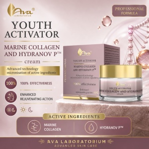Youth Activator Cream Marine Collagen and Hydranov - Crema de fata cu colagen marin - Img 3