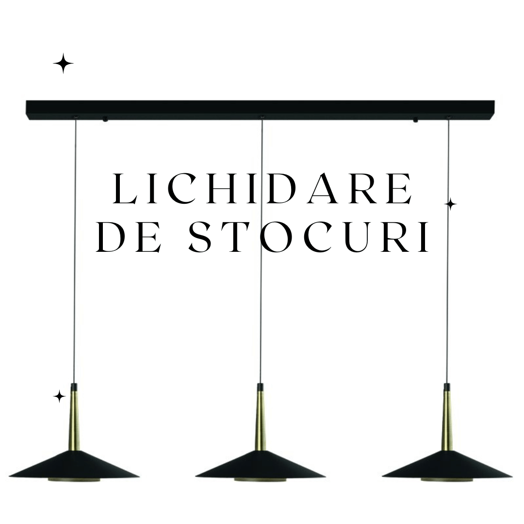 Lichidare de stocuri la corpurile de iluminat