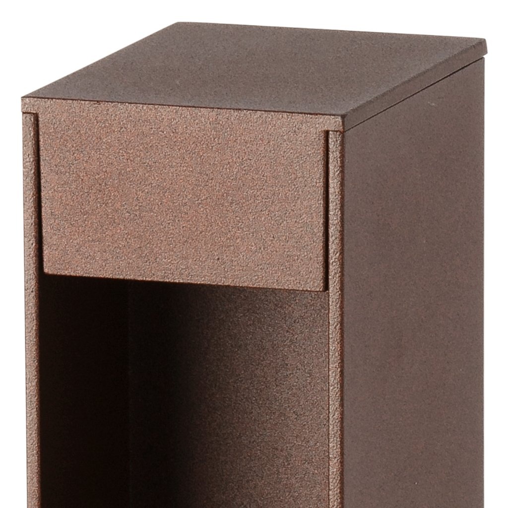 Stalp LED iluminat exterior IP65 CERLER H-35cm maro rustic - Universul ...