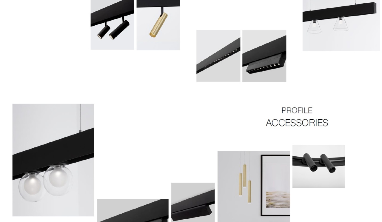 Accesoriu, Corp de iluminat pentru sina magnetica Buxton, Loop sau