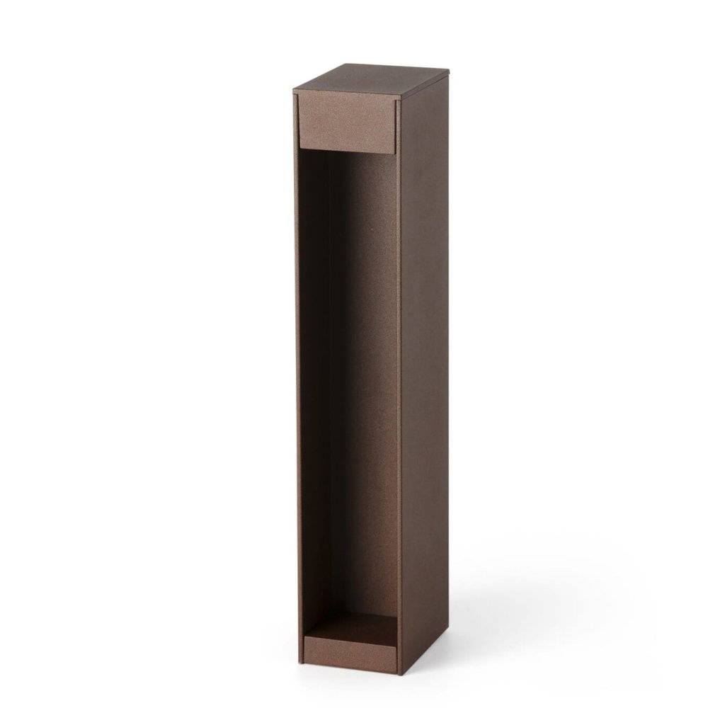 Stalp LED iluminat exterior IP65 CERLER H-35cm maro rustic - Universul ...