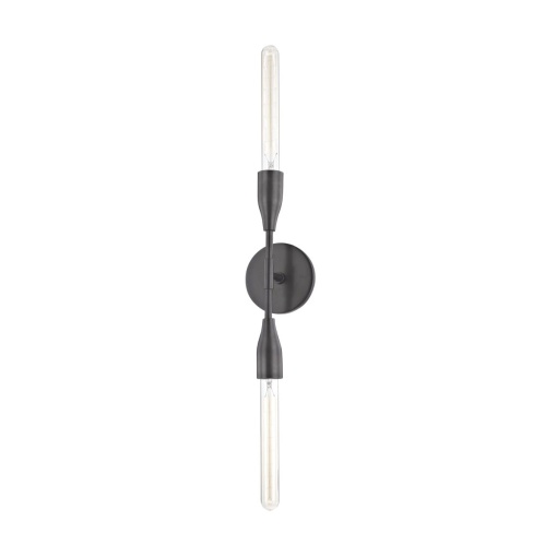 Aplica de perete design minimalist, cu doua surse de lumina TARA, bronz antichizat