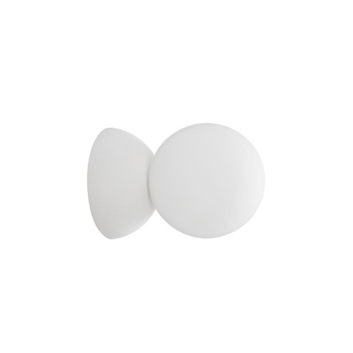 Aplica de perete design modern ZERO, gips alb NVL-9577013