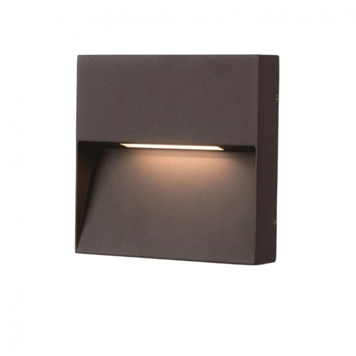 Aplica LED de exterior ambientala IP54 CASORIA SQUARE gri
