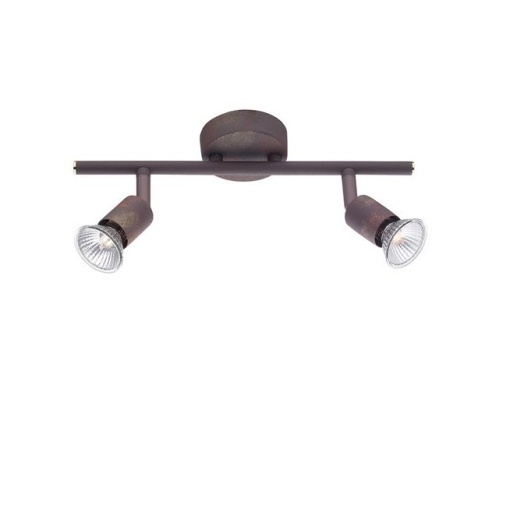 Aplica perete / tavan finisaj rustic cu spot Base 2L NVL-662002