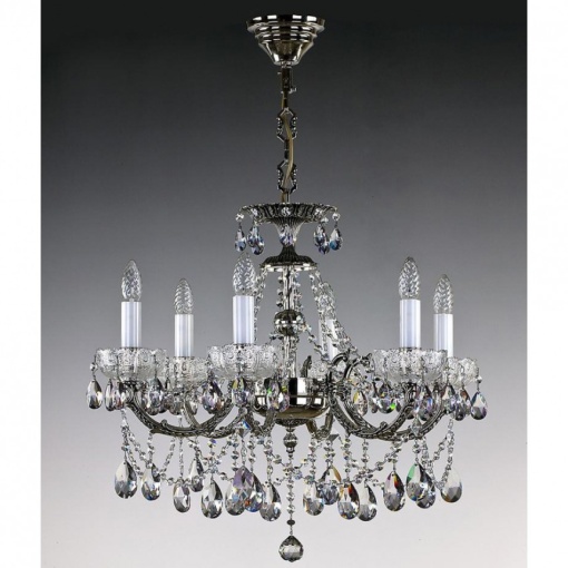 Candelabru Cristal Bohemia Exclusive 6 brate Chandelier CR