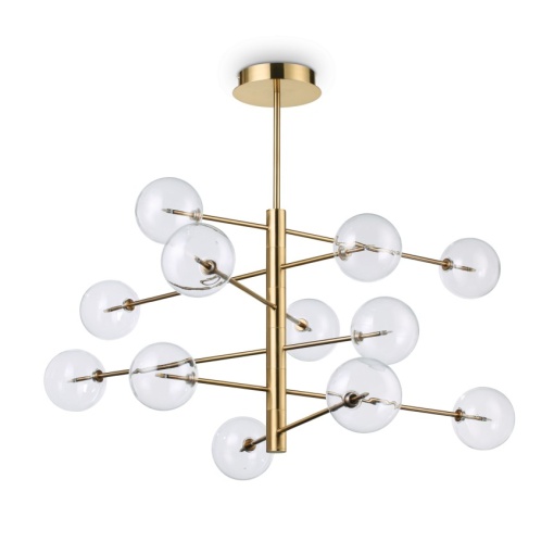 Candelabru design clasic EQUINOXE SP12 OTTONE, D-124cm 200125