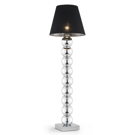 Lampadar de podea modern design elegant FUDZI negru/alb