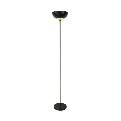 Lampadar, Lampa de podea design modern SARDA negru, auriu
