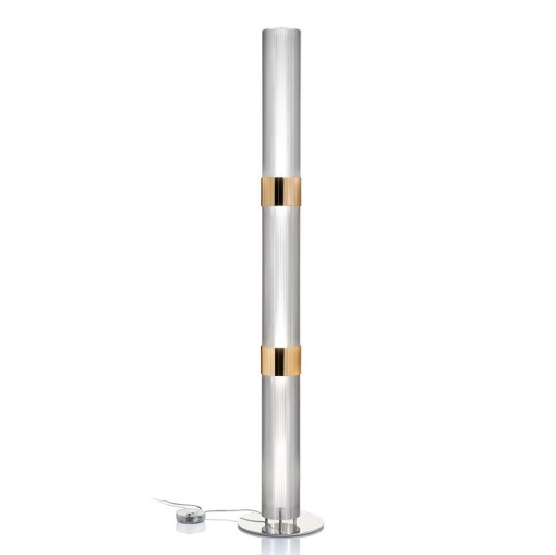 Lampadar modern design Art Deco realizata manual LA LOLLO gold