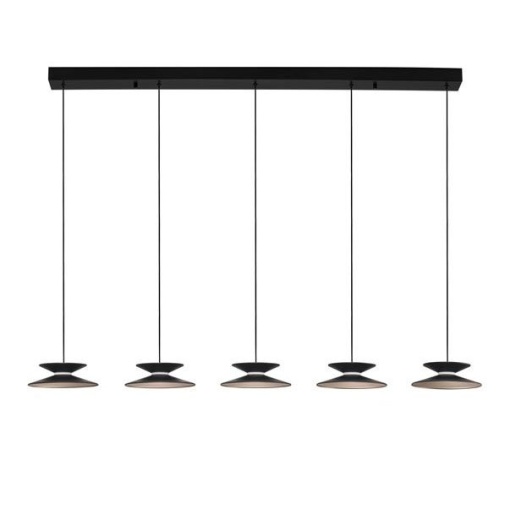 Lustra cu 5 pendule LED design modern Morfi