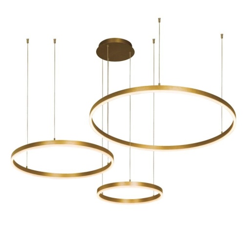 Lustra design modern circular cu 3 inele LED ROTUNDA